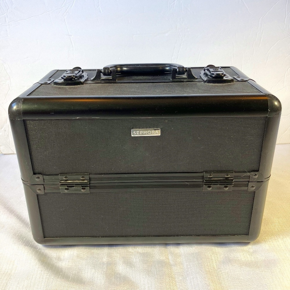 Sephora Professional's Makeup Train Case, Barely Used, Key & Strap Still Sealed
